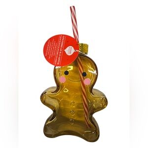 Crofton Ornament Sipper - Gingerbread Man